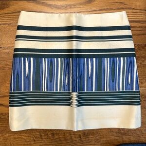 Tory Burch Silk Cotton Blend Skirt